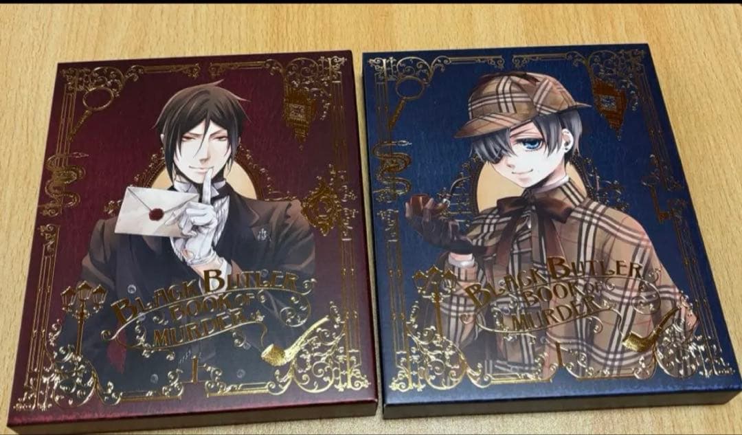 黒執事　Book of Murder DVD上下巻セット没有明显的损伤或污渍