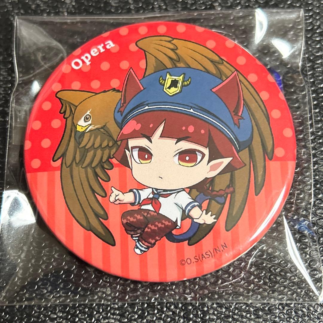 貴重　魔入りました!入間くん　 オペラ　臨海学校　シーパラダイス　缶バッジ接近未使用
