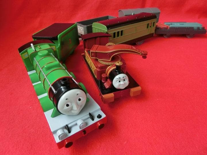 プラレール「トーマスのおともだち-ヘンリーとハーヴィー」used