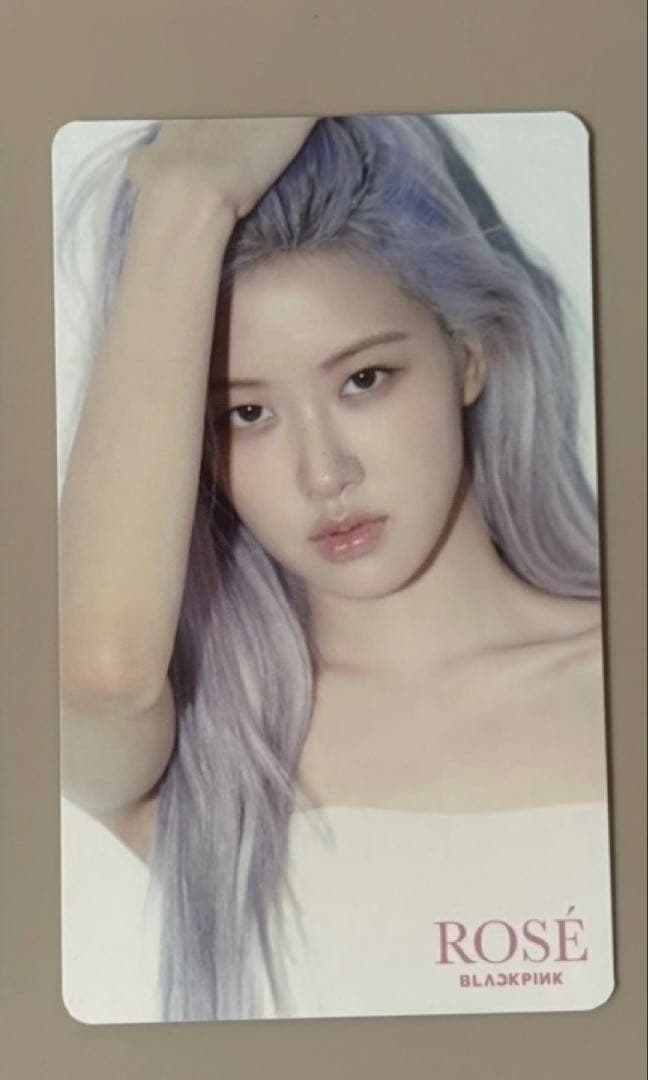 BLACKPINK トレカ ROSÉ接近未使用