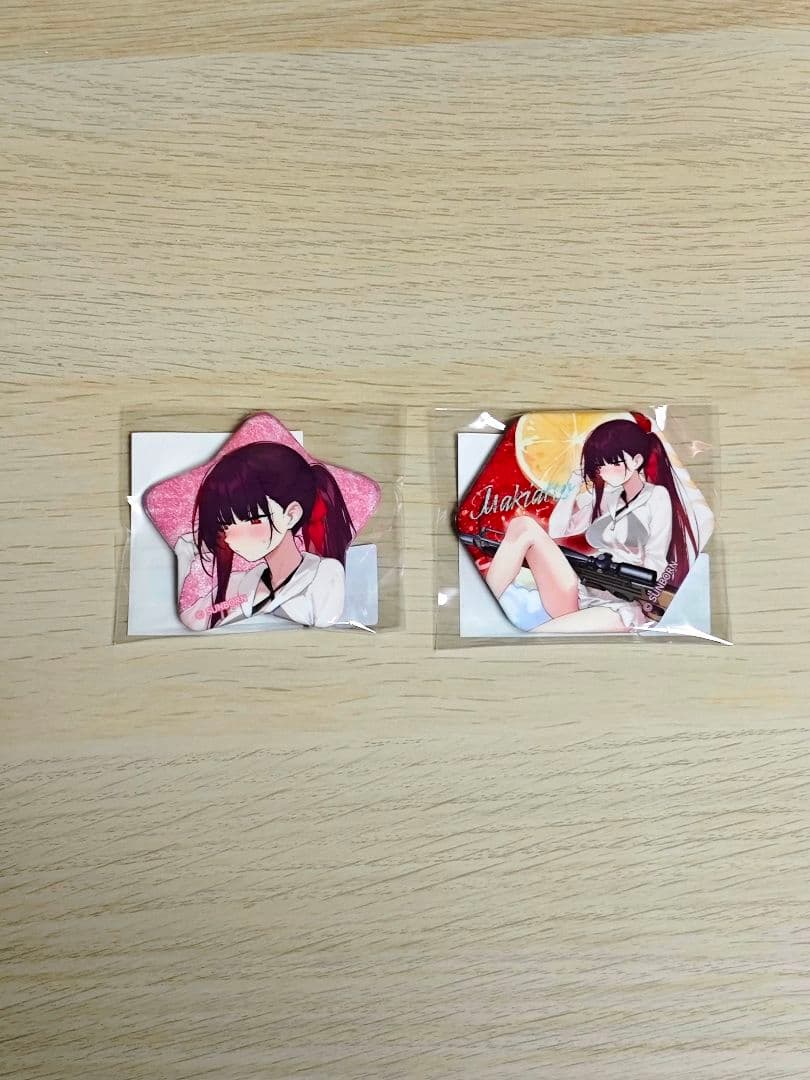 ドールズフロントライン2 きゃらっとくじ マキアート ホロ入り缶バッジ未使用