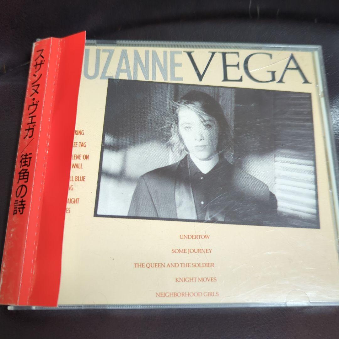 Suzanne Vega 街角の詩 CD　スザンヌヴェガ有些许损伤或污渍