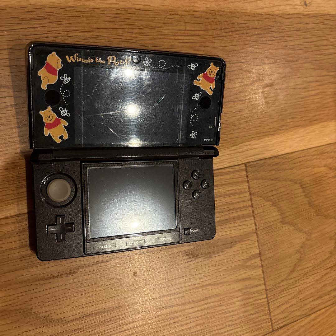 プーさんデザイン ニンテンドー3DS 本体有些许损伤或污渍