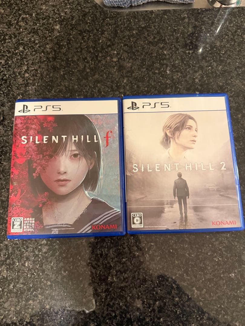 「PS5 SILENT HILL f」+ 「PS5 SILENT HILL 2」PlayStation5;接近未使用