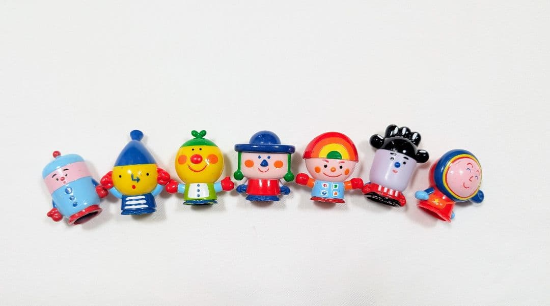 おかあさんといっしょ　ともだち8にん　指人形　フィギュア有损伤或污渍