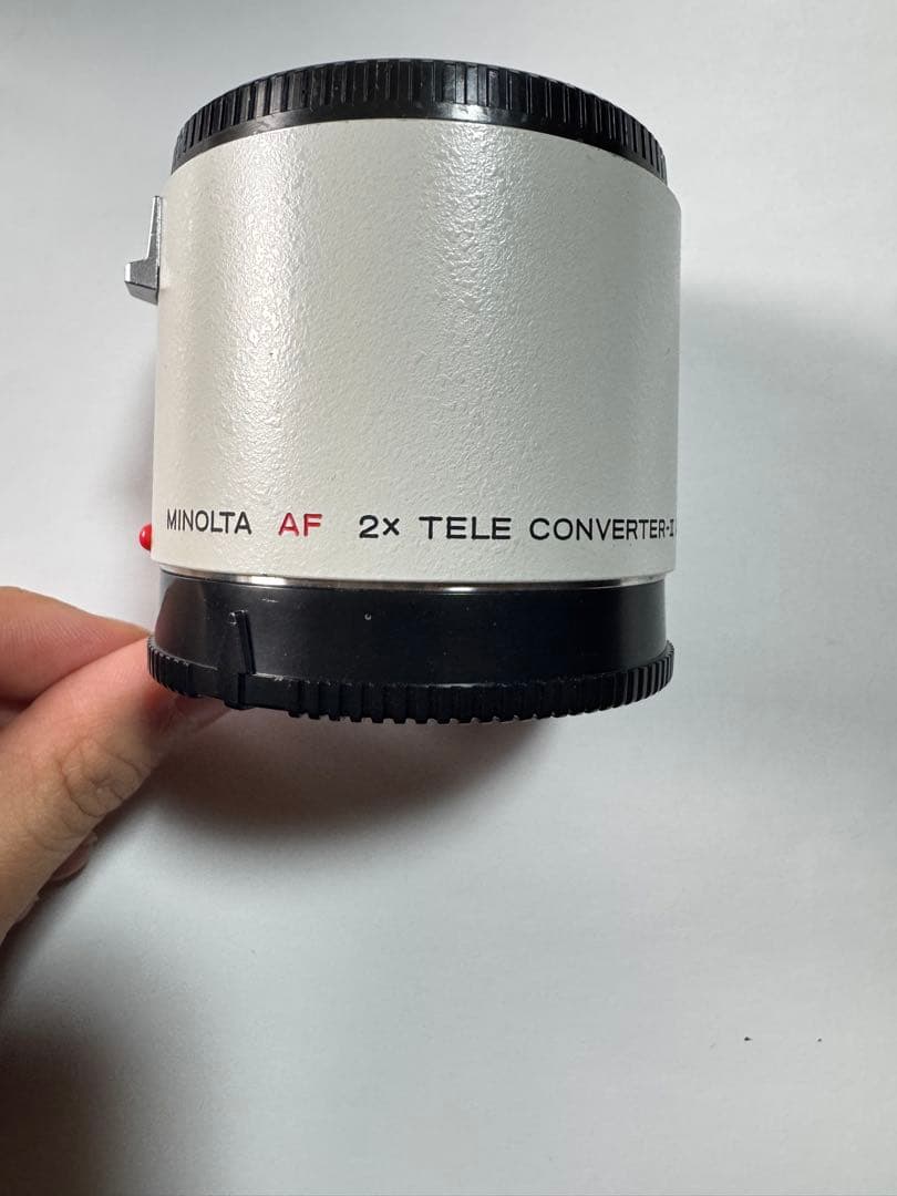 MINOLTA AF 2x TELE CONVERTER-II APOMINOLTA;有些许损伤或污渍