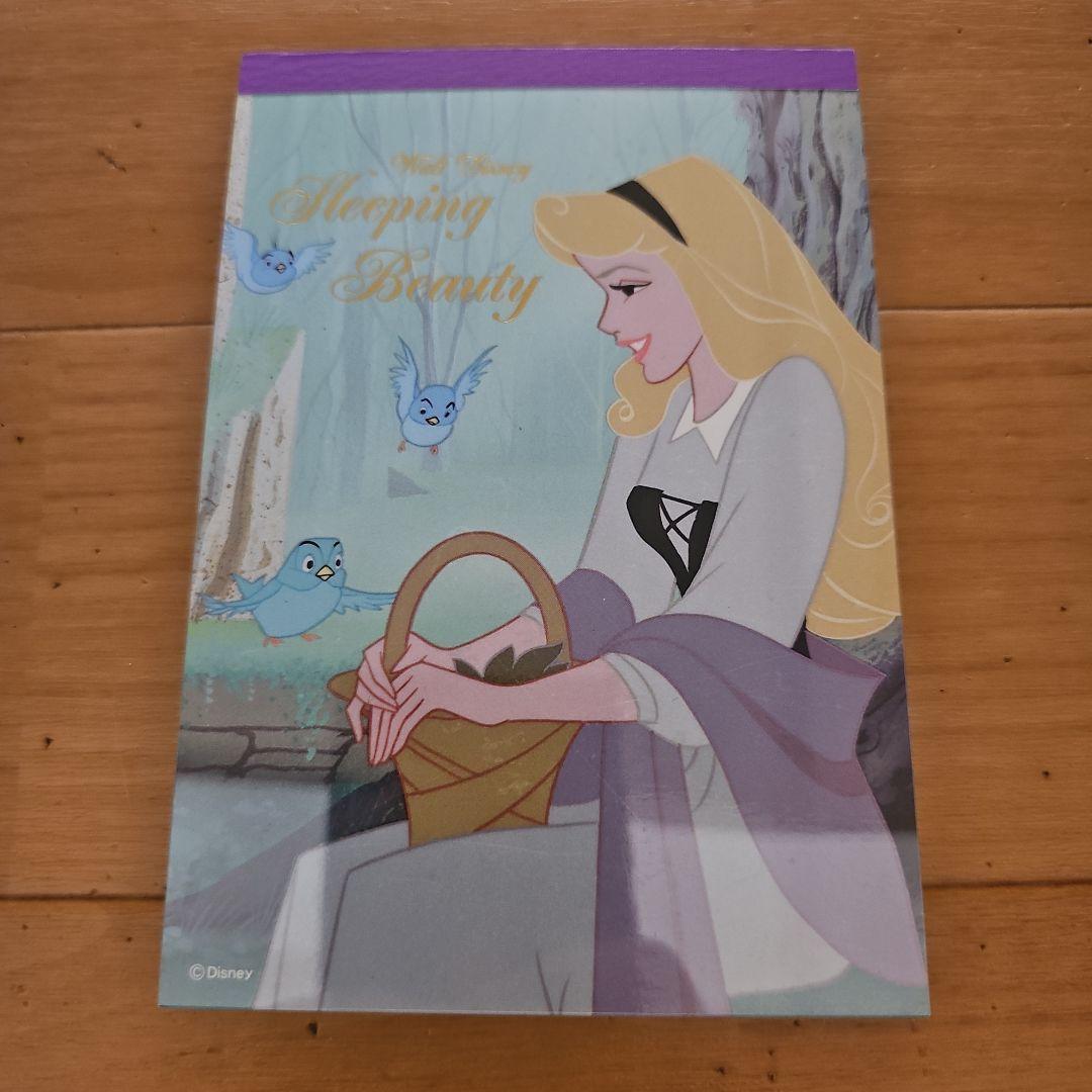 眠れる森の美女 メモ帳 ディズニー　マレフィセント