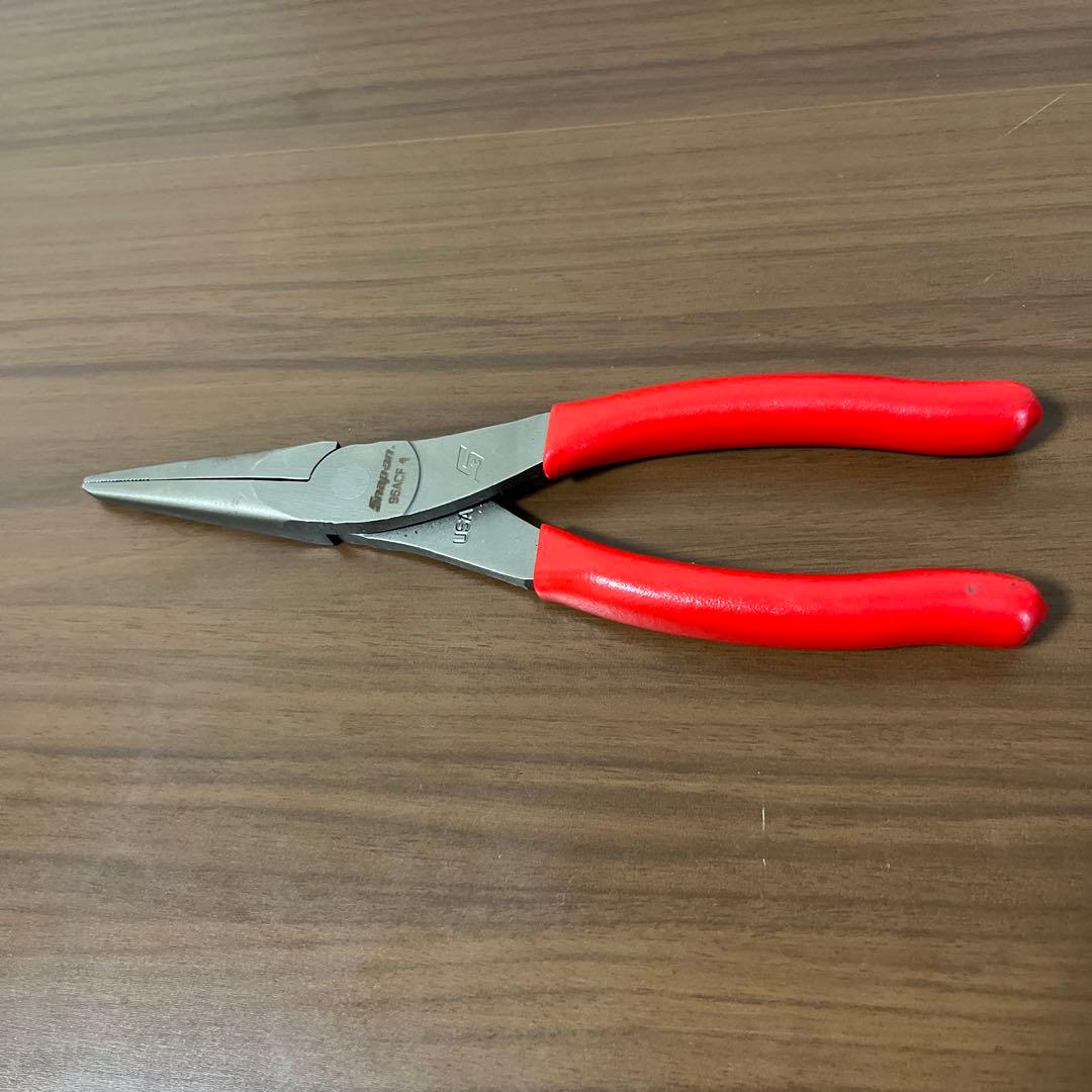 Snap-on スナップオンニードルノーズプライヤ　値下げしました。Snap-on;接近未使用