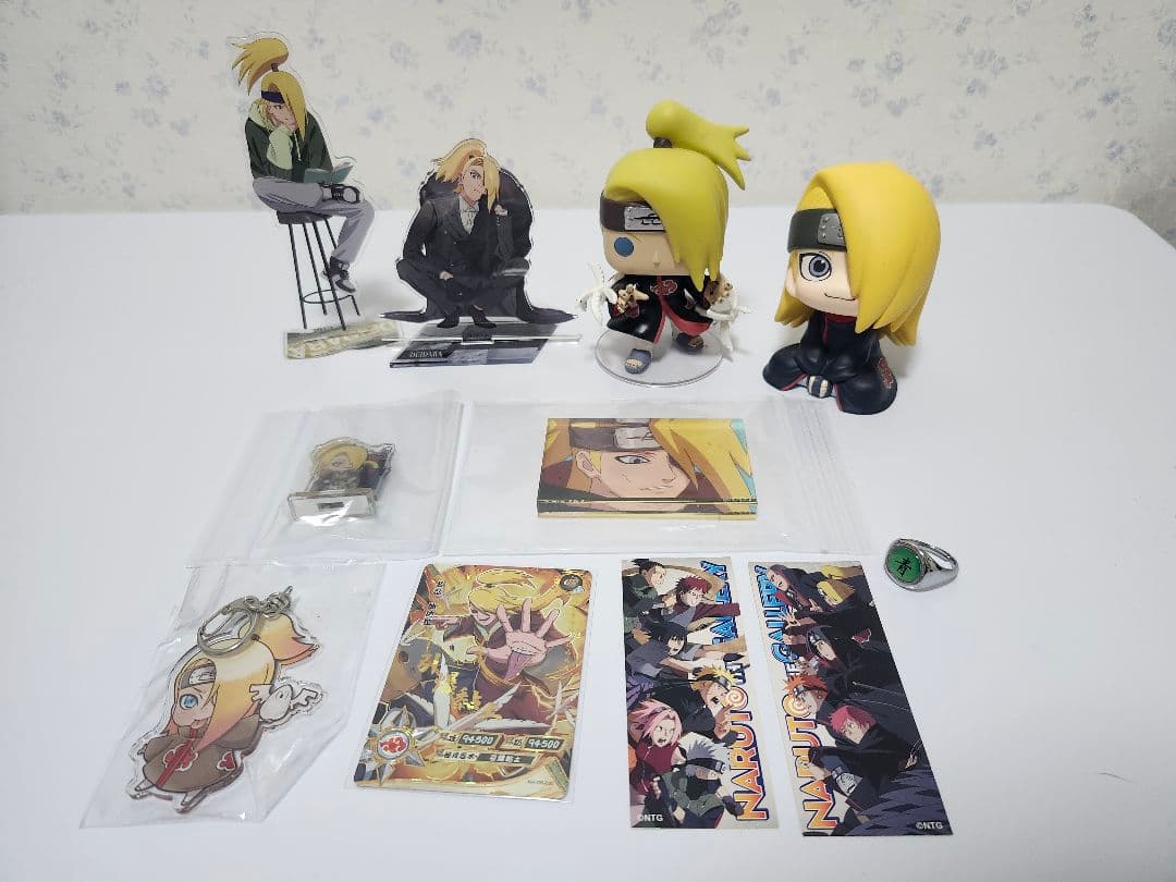 NARUTO デイダラ グッズセット没有明显的损伤或污渍