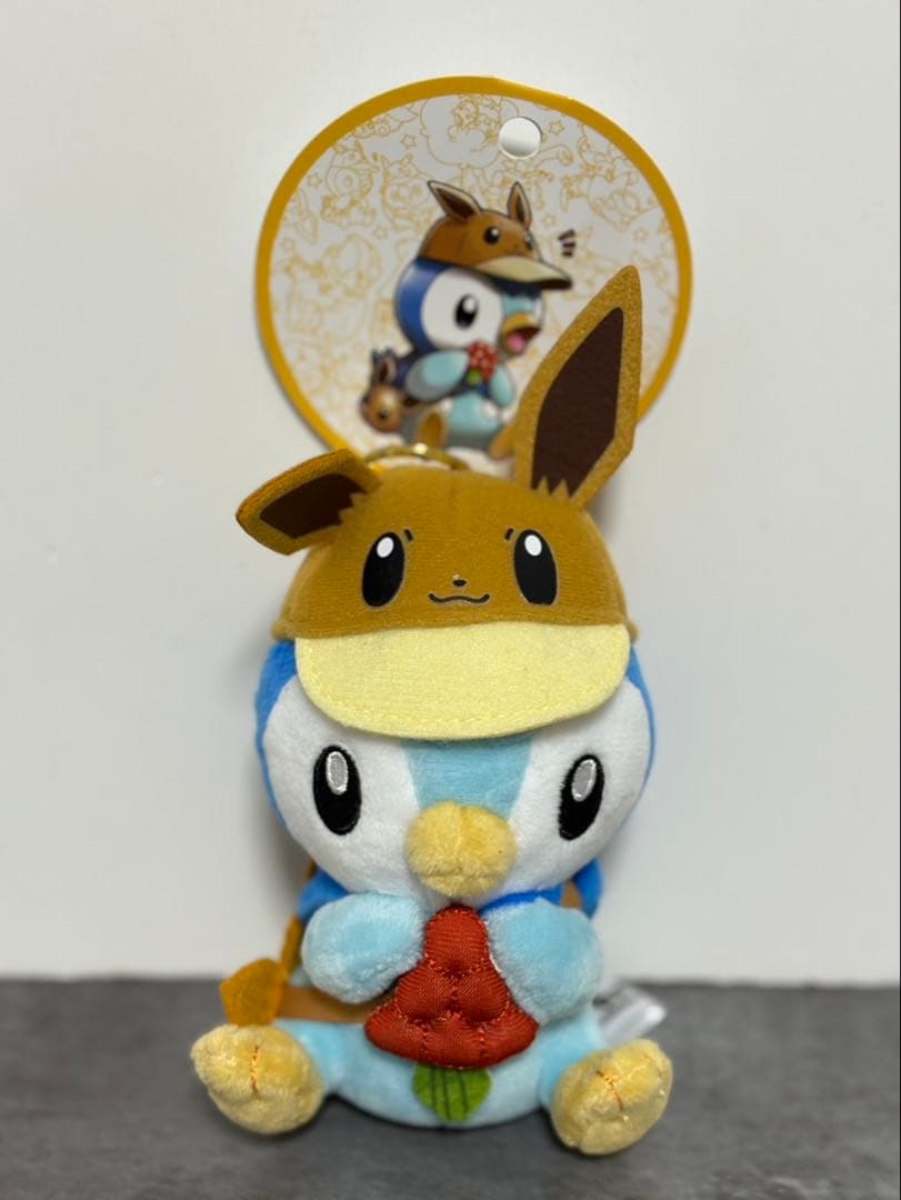 レア　ポッチャマ　ぬいぐるみ　マスコット　イーブイ　FAN OF PIKACHU