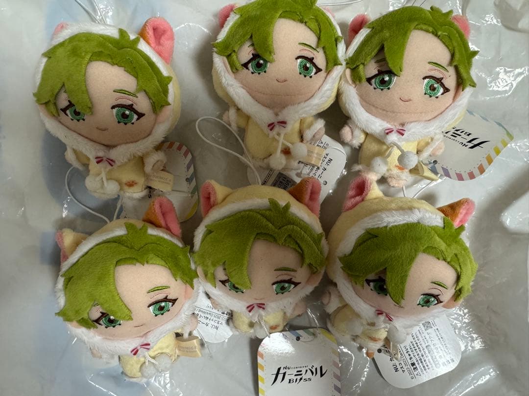 NU:カーニバル マスコットぬいぐるみ オリビン ぬいぐるみ 6個未使用