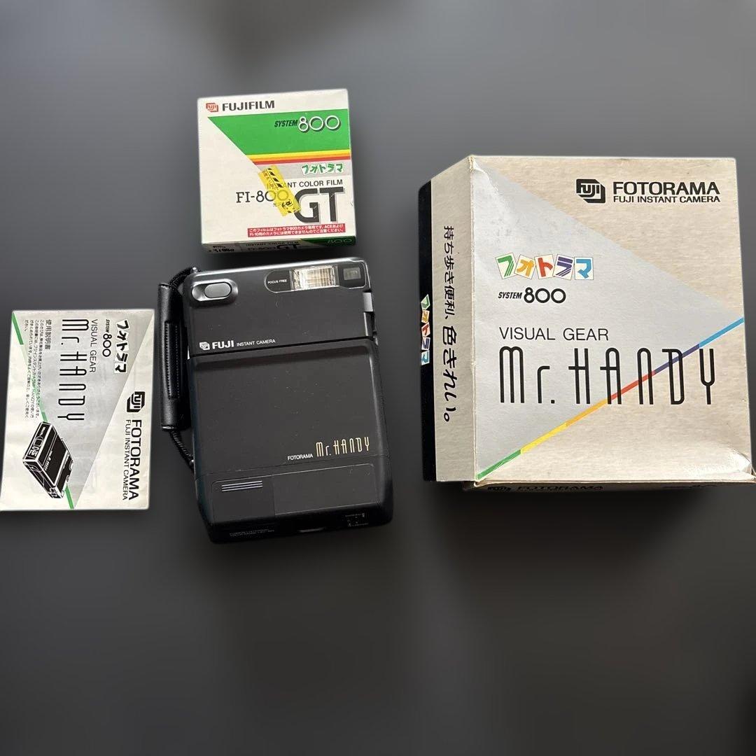 フォトラマFujifilm Mr. HANDY インスタントカメラとフィルム富士フイルム;没有明显的损伤或污渍