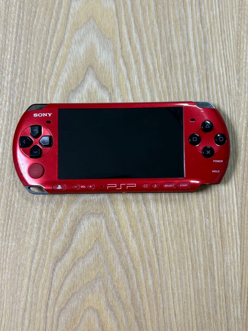 SONY PSP 本体 レッド ブラック