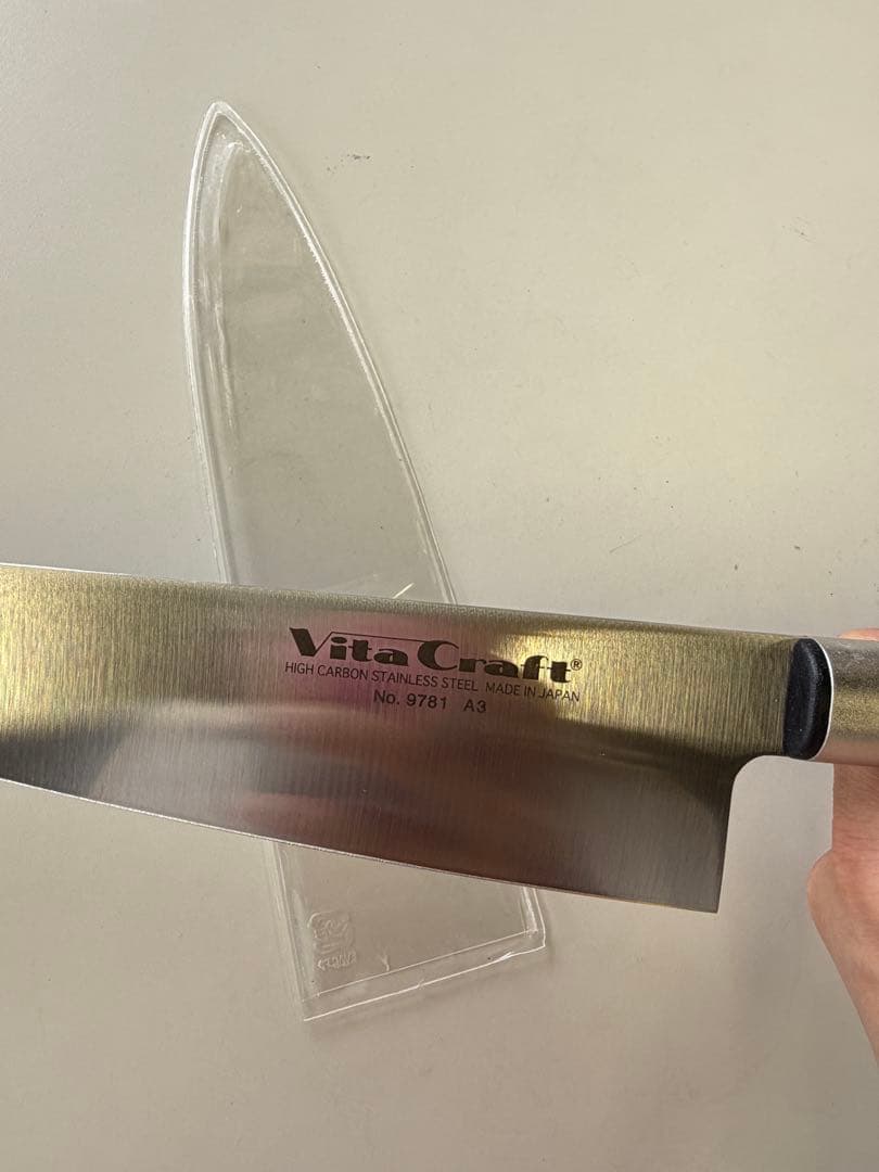 Vita Craft 三徳包丁 No.9781VitaCraft;未使用