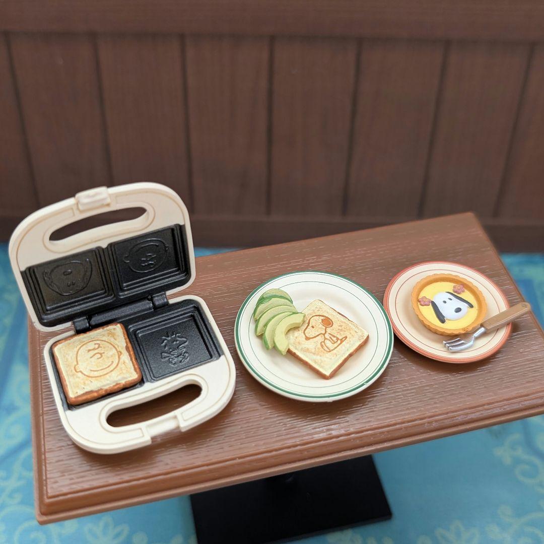 リーメント スヌーピー♪ ホットサンドセット♥ミニチュア接近未使用