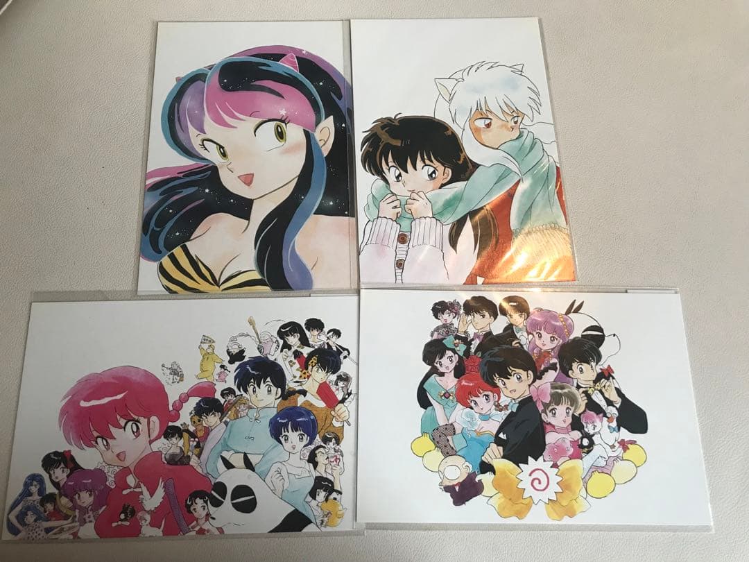 高橋留美子展 ポストカード うる星やつら らんま1/2 犬夜叉
