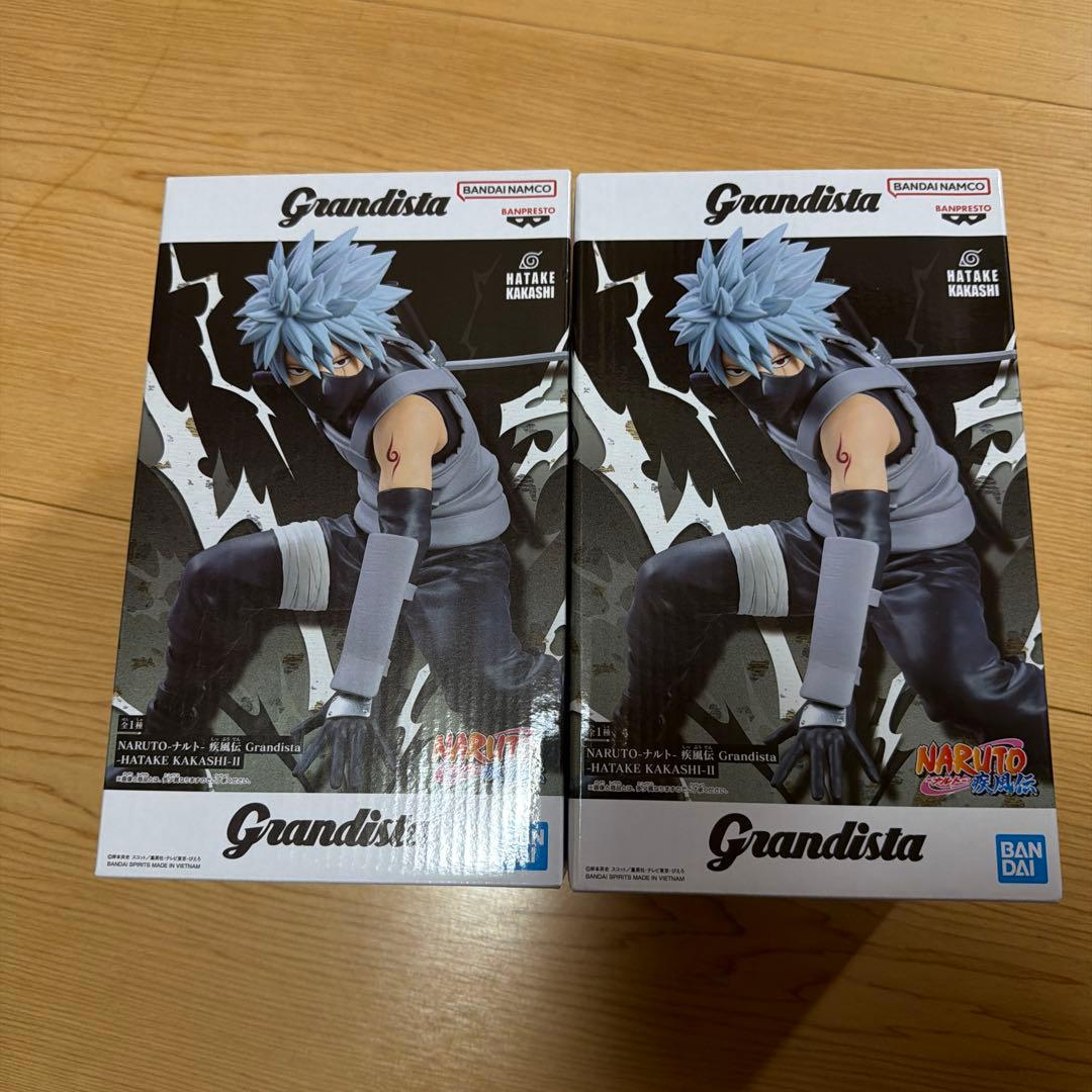 Grandista NARUTO はたけカカシ フィギュア 2個セット