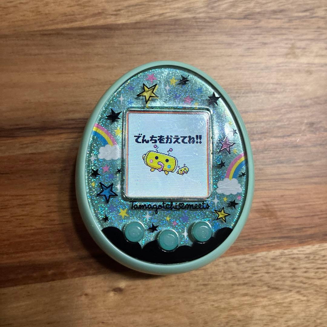 Tamagotchi meets たまごっちみーつ 本体BANDAI;有些许损伤或污渍