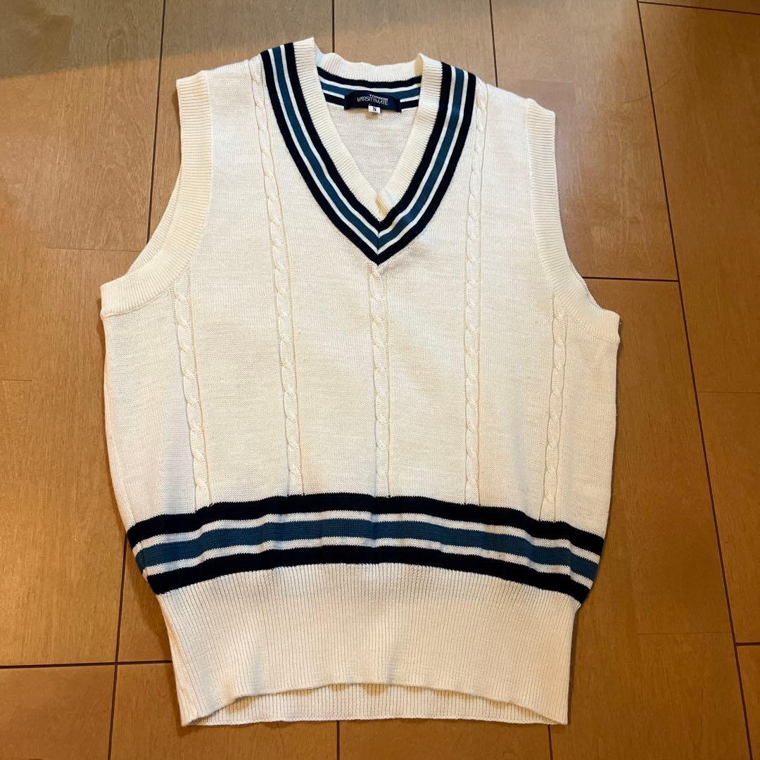 Tombow Vネック ベスト Sサイズ