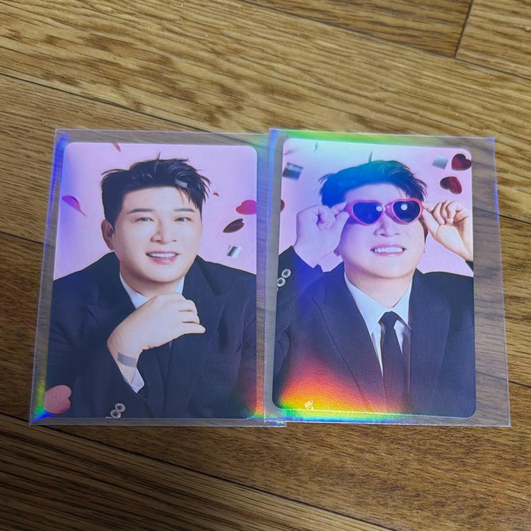 SUPER JUNIOR 会場限定　6000円購入特典トレカ　シンドン　2種
