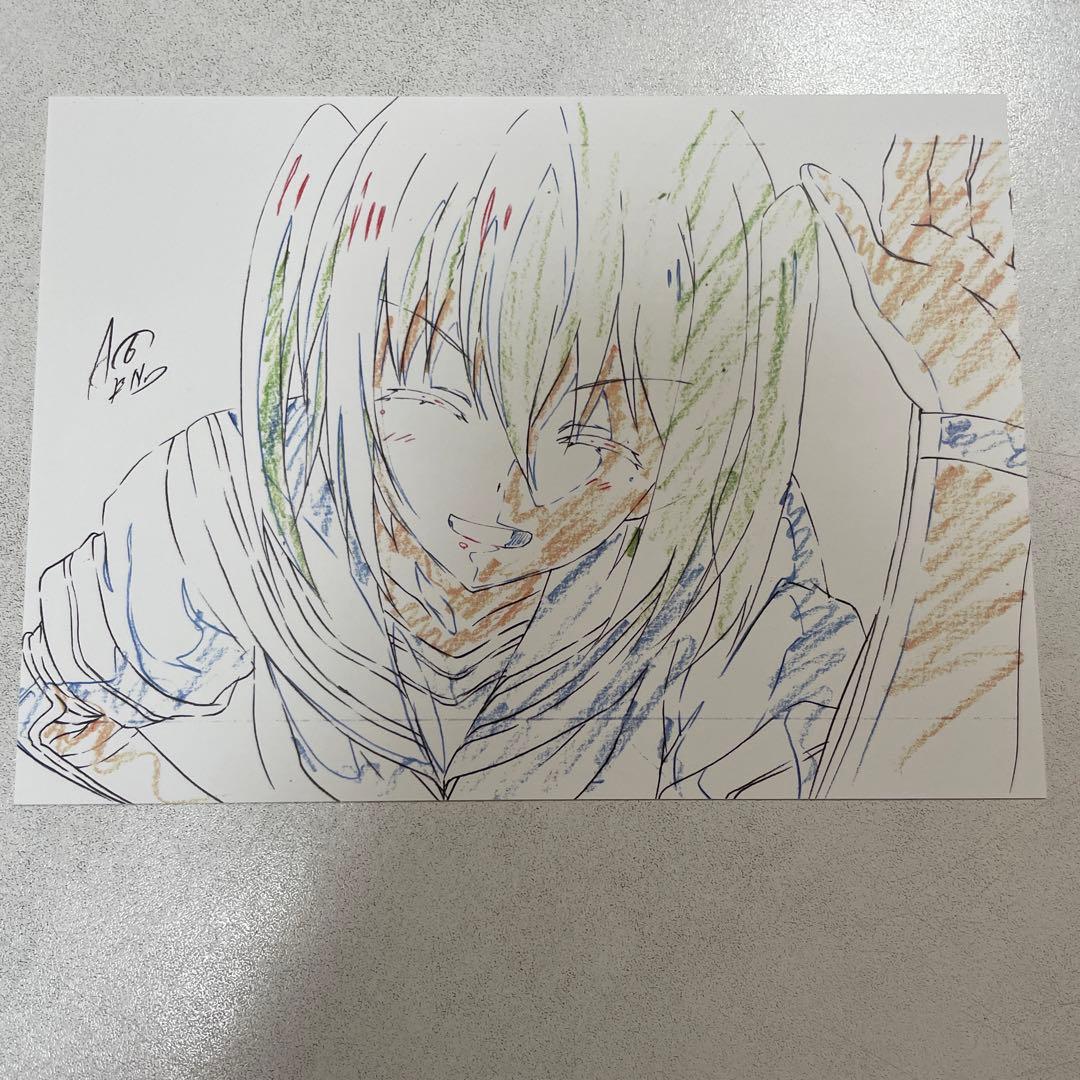 艦これ　原画　川内　イラストカード