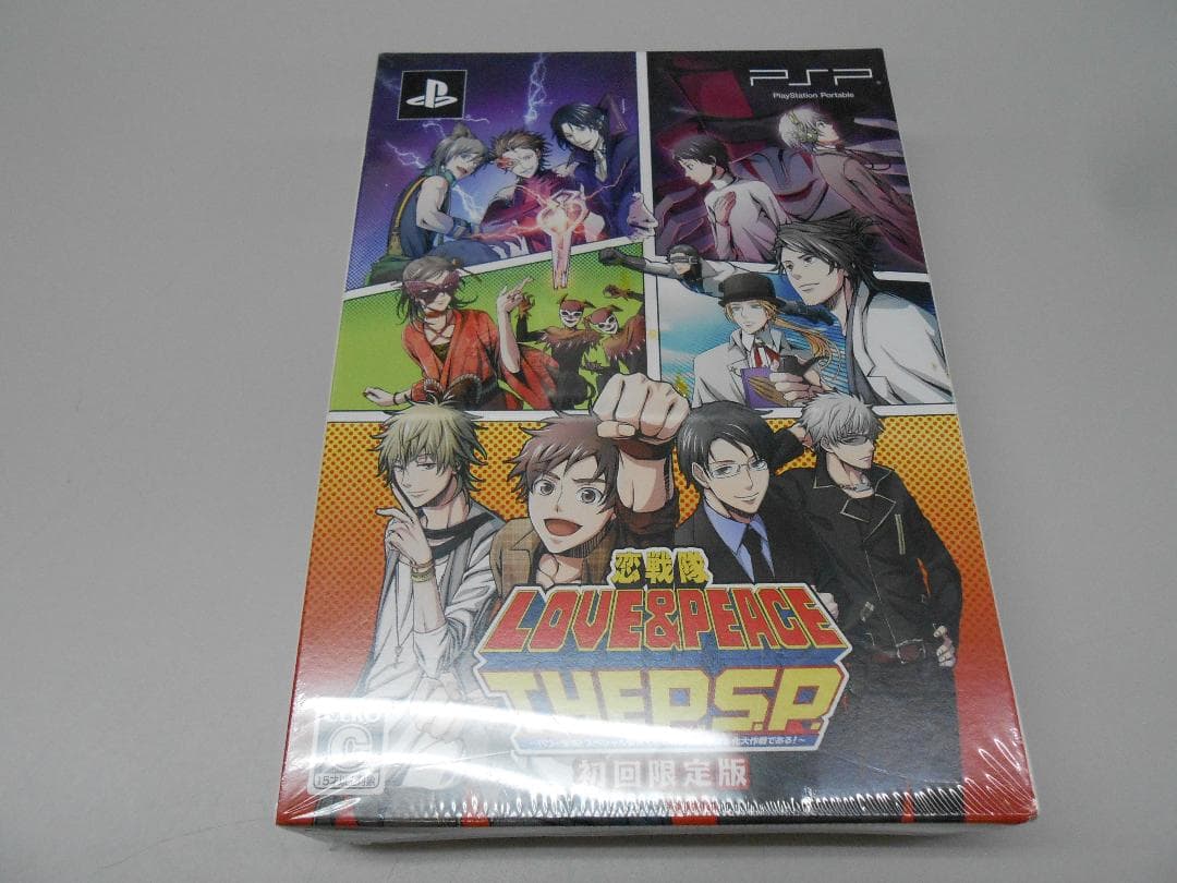 ★PSP 初回限定版 未開封　恋戦隊ラブ&ピース/M3069