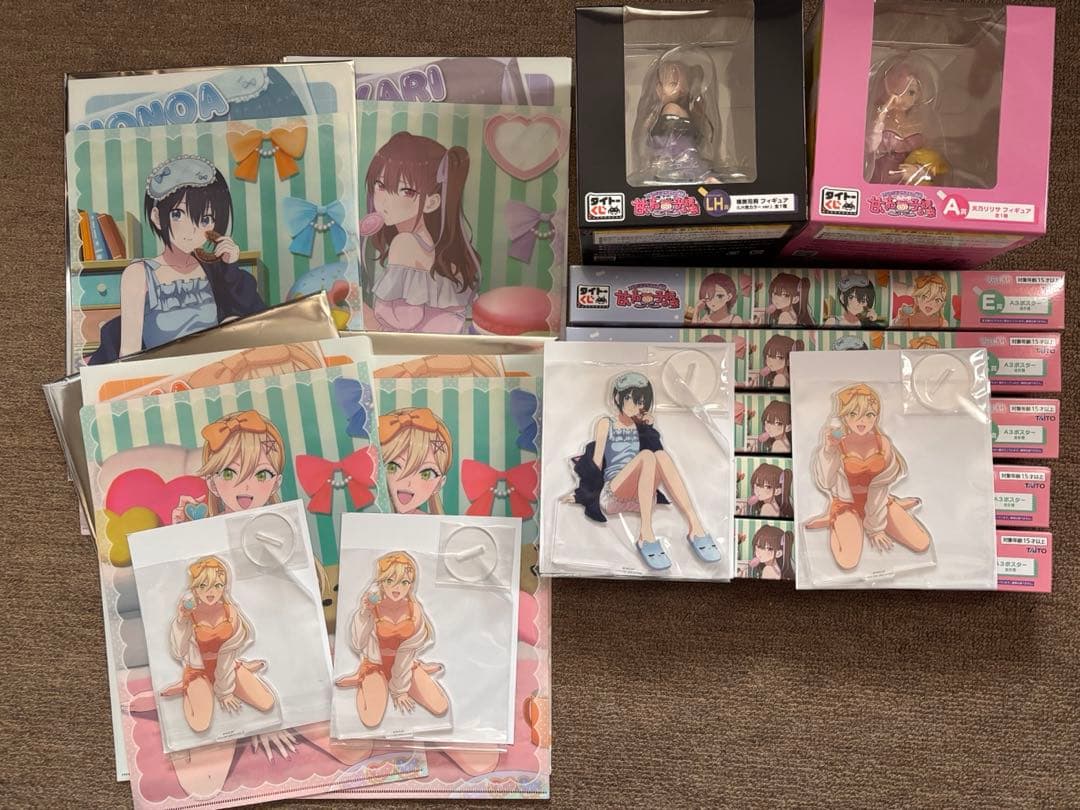 タイトーくじ 2.5次元の誘惑 橘美花莉 天乃リリサ フィギュアTAITO;未使用