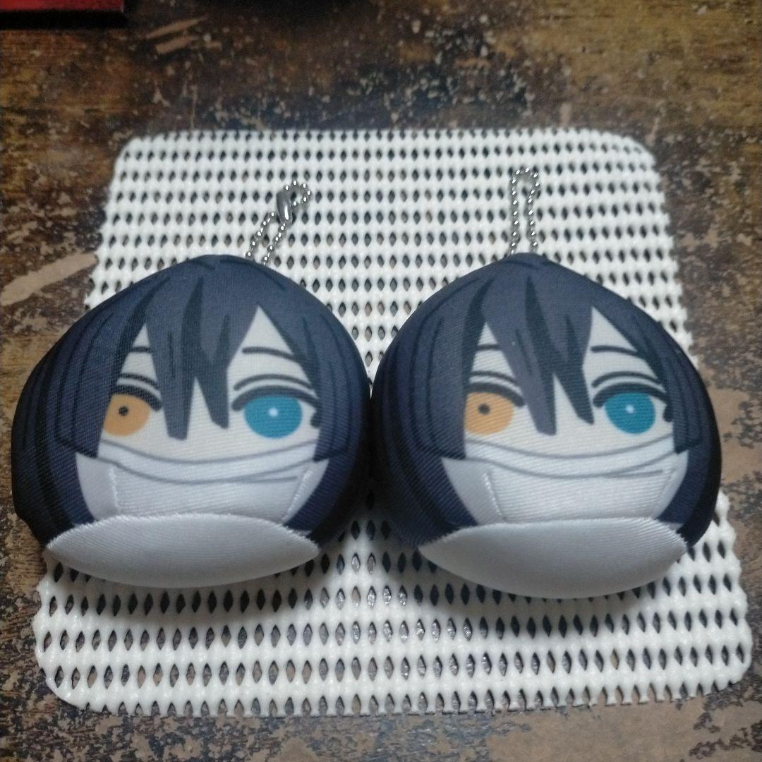 おまんじゅうにぎにぎマスコット鬼滅の刃 伊黒小芭内2個