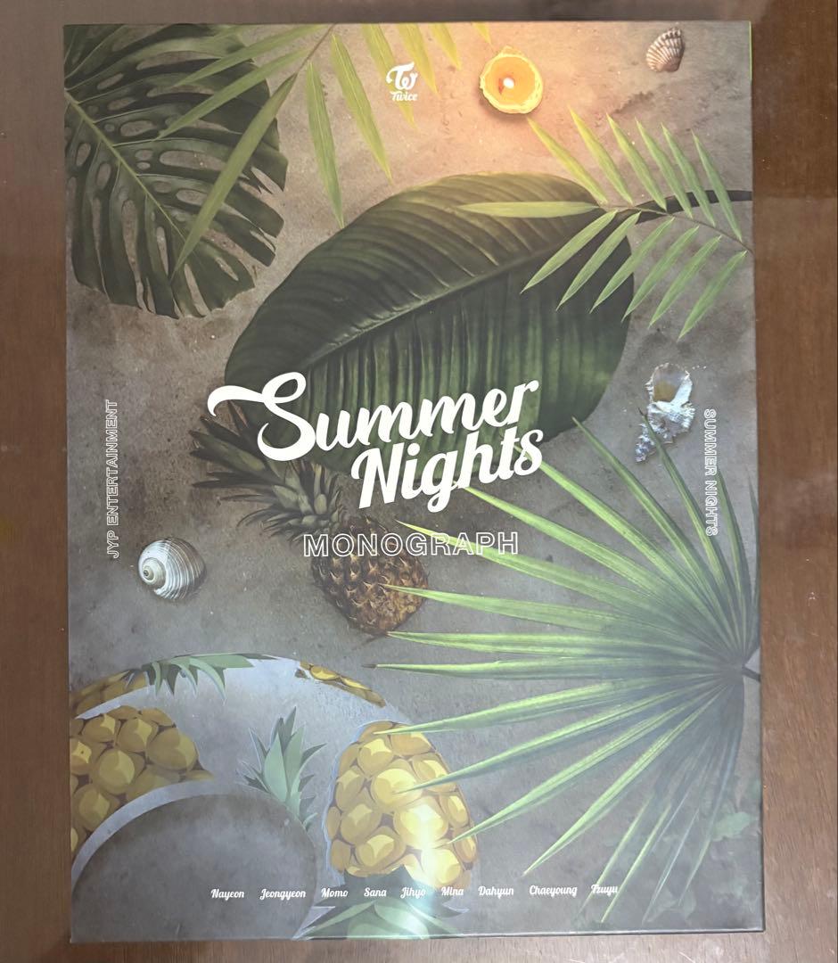 Twice モノグラフ　写真集　フォトブック　summer nights没有明显的损伤或污渍