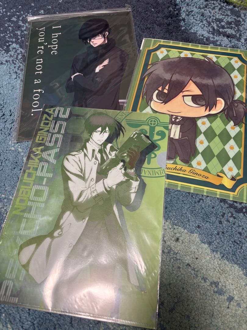 PSYCHO-PASS サイコパス　宜野座伸元　クリアファイル　狡噛　常守