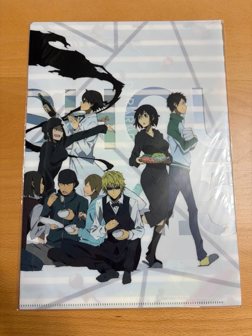 デュラララ‼︎ クリアファイル　ステッカー付未使用