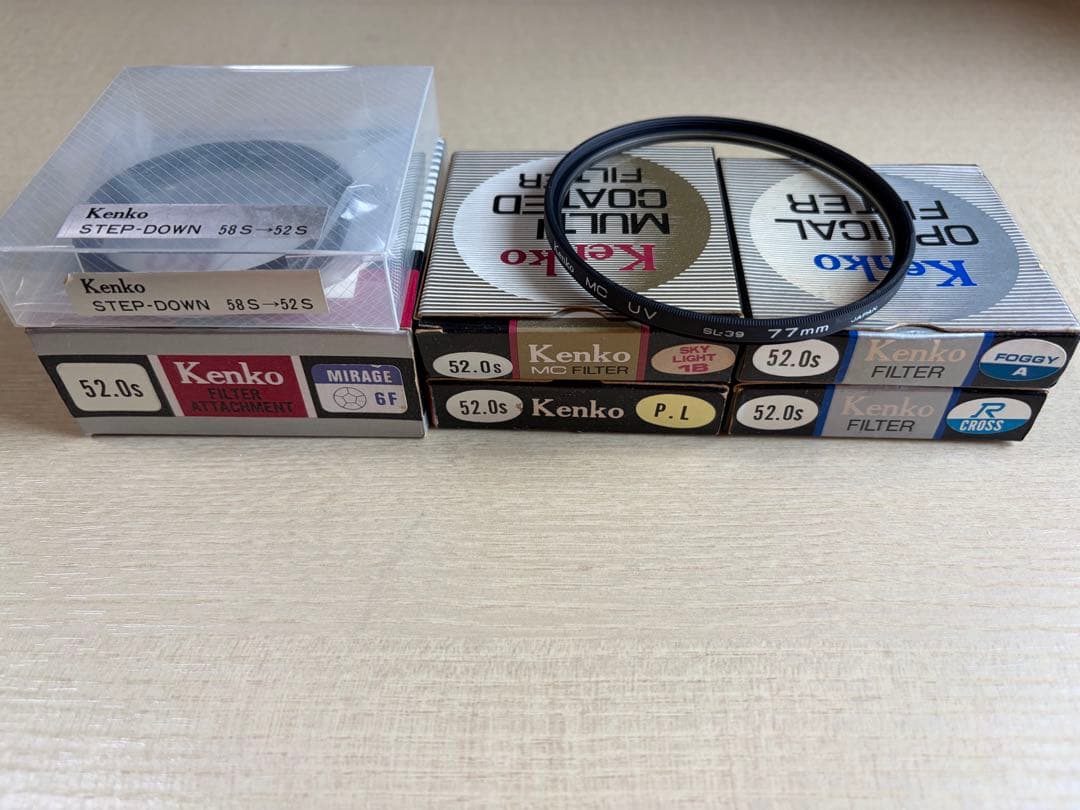 【中古】Kenko(ケンコー)製カメラ用レンズフィルター 6枚セット プラス1Kenko;有些许损伤或污渍