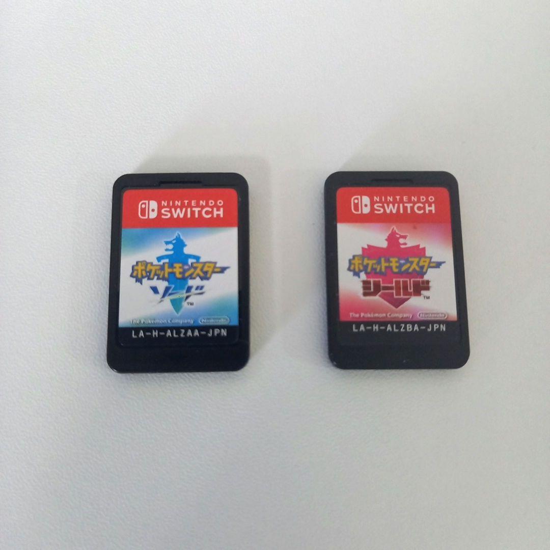 Nintendo Switch ポケットモンスター ソード・シールド 2本セット没有明显的损伤或污渍