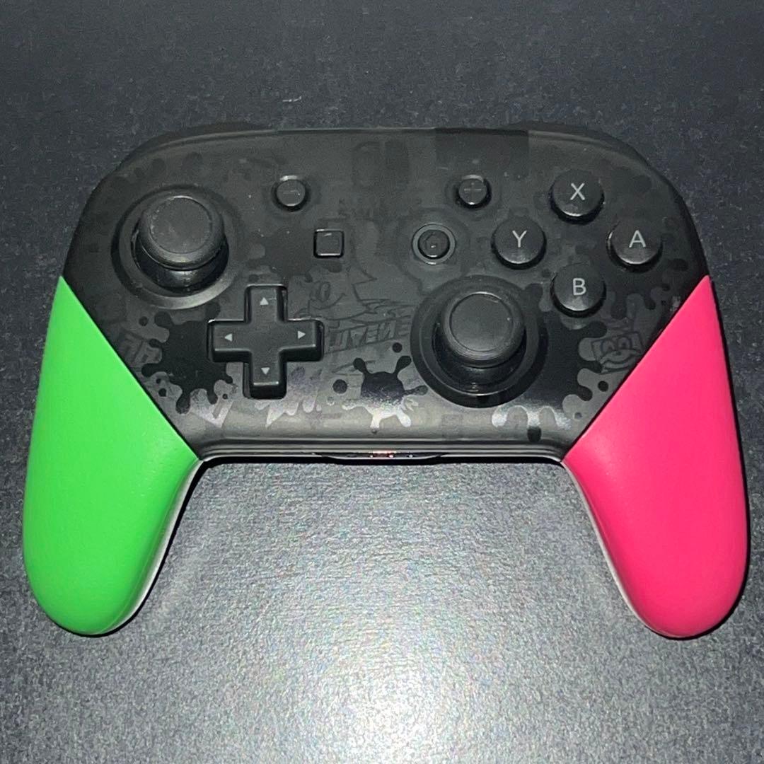 【純正品】Nintendo Switch Proコントローラー スプラトゥーン