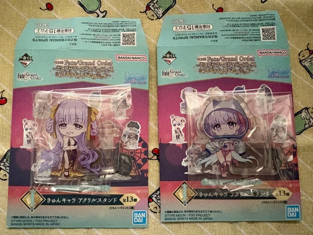 fgo 一番くじ　I賞　アクリルスタンド 2個セット