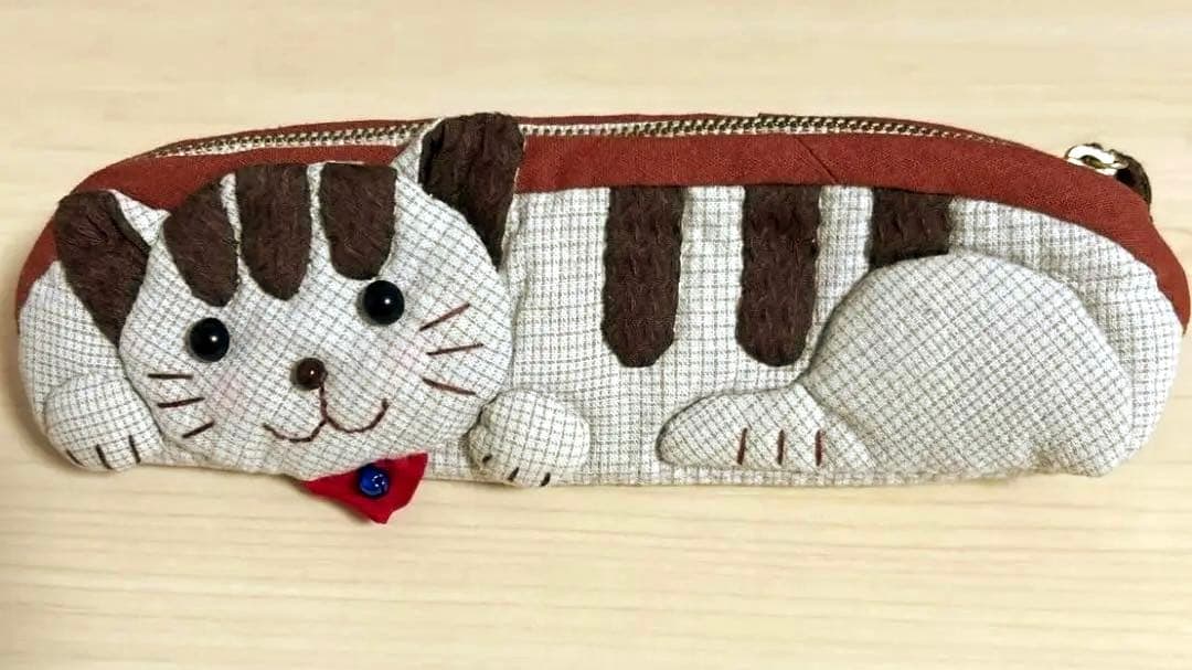 猫モチーフ ペンケース 筆箱