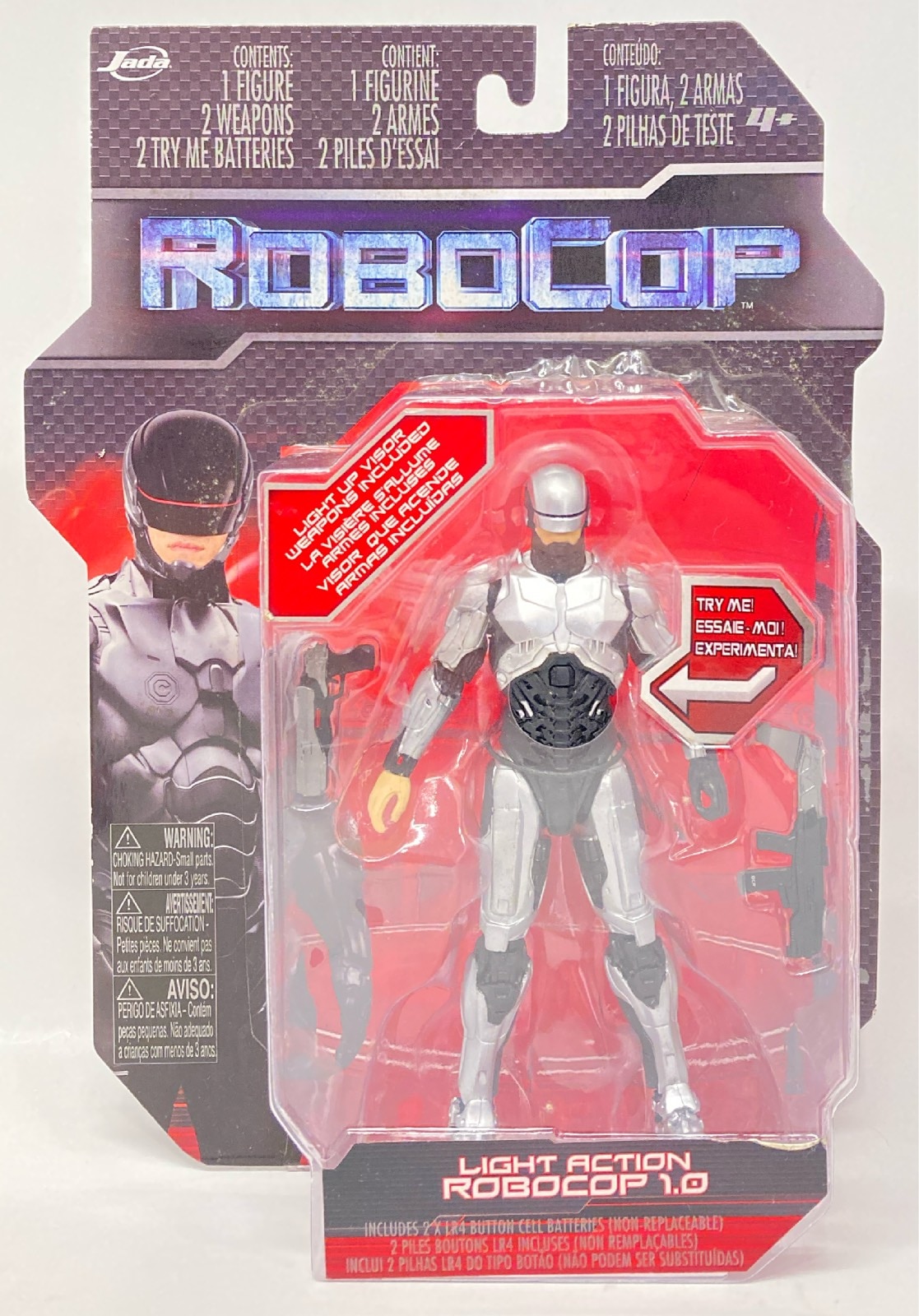 JADA TOYS LIGHT ACTION ROBOCOP 1.0