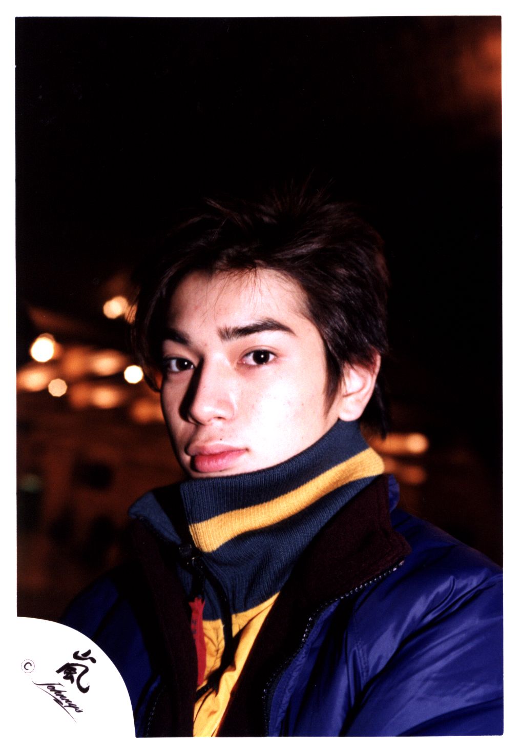 嵐 00年 錦織＆嵐 はじめてのNY 豪華夢のマル秘ツアー 松本潤 公式写真 *1枚
