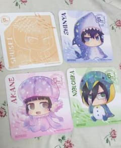 PSYCHO-PASS コースター 特典 4枚セット