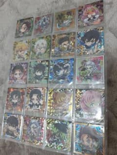 B 鬼滅の刃ウエハースシール☆3 20枚