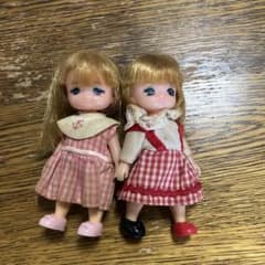 リカちゃん人形　双子の妹　ミキちゃん　マキちゃん　2体セット 1987年　当時物