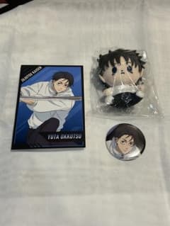 乙骨憂太 もっちびぬいぐるみ 缶バッチ ポストカードセット